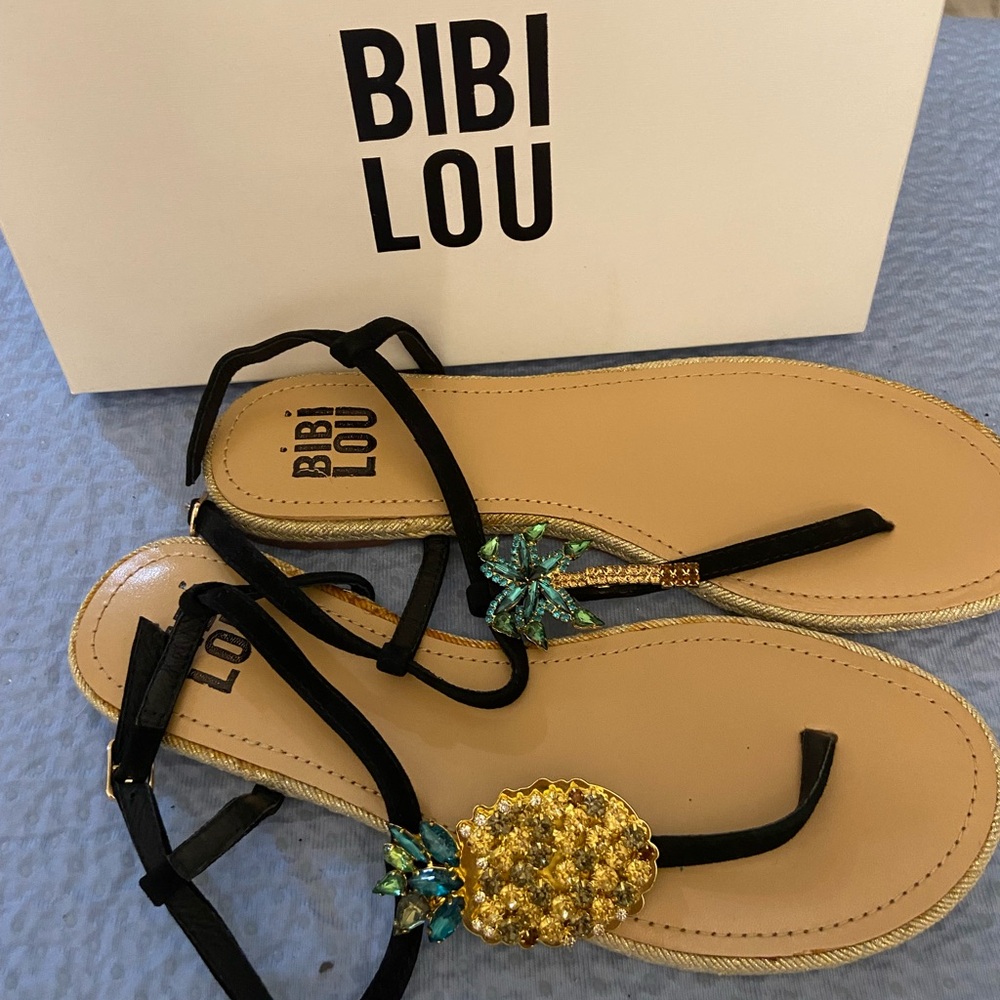 BIBI LOU Bejeweled Women's Sandals